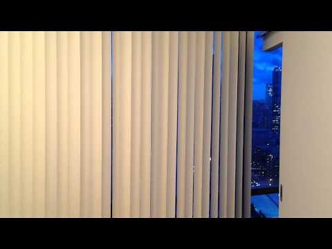 Building swaying in the wind