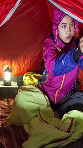 1.5M views · 10K reactions | Sleep soundly in a tent during heavy rain. #Camping #sleeping #solocampinggirl #solocamping #heavyrain #rain | Jeny Ayu | Facebook