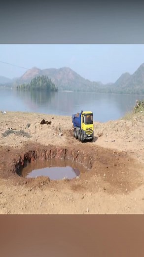 44K views · 490 reactions | Dump Truck Accidents Biggest Pit Pulling Out Crane And JCB #shorts #funny #funny #reels | Kids Toy TV | Facebook