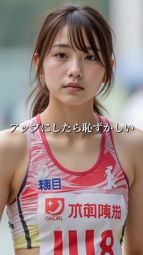 カメラをズームしたら、恥ずかしくなった。