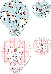 2 Sets of Collapsible Reflector Photography Accessory Folding Flying Disc Folding Pocket Toy Cute Girl Folding Hand Fan Labor Day Christmas Outdoor Party Travel Weddings Gifts