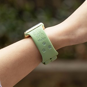 11M views · 20K reactions | Show your apple watch in a unique with our personalized watch band. Choose 1-3 pet avatars NOW | Callie Gifts | Facebook