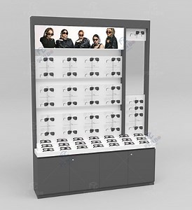 [Hot Item] Sleek Glass Retail Display Case with Vibrant Color Options