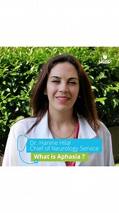 2.2K views · 28 reactions | Signs, symptoms and causes of language disorder or aphasia, in children and adults, as explained by Dr. Hanine Hilal, Chief of Neurology at Bellevue Medical Center. If needed, you can seek professional help and book an appointment by calling us at 01682666, ext. 5640 | Bellevue Medical Center - Lebanon | Facebook