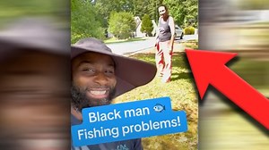 Nosey Karen Harasses Black Man Fishing | Rebel HQ