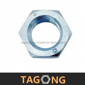 [Hot Item] Zinc Jam Heavy Nut DIN934 Class8 M68 Hex Nut