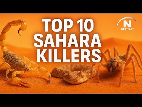 Top 10 Deadliest Creatures of the Sahara Desert | Most Dangerous Animals Hidden Beneath the Sand
