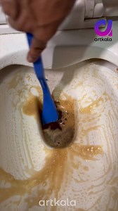 Instant Toilet cleaning hacks!! #cleaningtips | Artkala4u