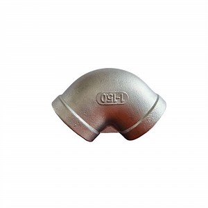 [Hot Item] Casting Stainless Steel Pipe Fitting 90 Degree Plumbing Elbow