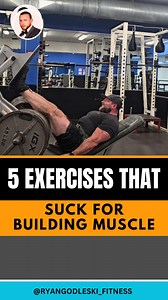 5 Exercises that suck for Building Muscle .....When you are 40 and have already built Significant Muscle mass. 🚫 Barbell Bench Press Why it’s overrated: Triceps & front delts dominate, chest under-stimulated, high injury risk, ego lift. ✅ Better alternatives: Dumbbell Bench Press, Machine Chest Press, Pushups. 🚫 Barbell Back Squat Why it’s overrated: Low back takes over, poor quad focus, mobility issues, systemic fatigue. ✅ Better alternatives: Hack Squat, Leg Press, Belt Squat. 🚫 Barbell Dea
