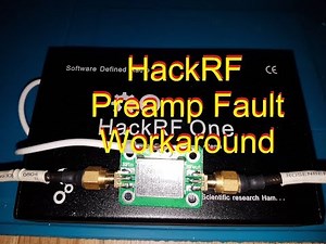 HackRF Preamp Workaround