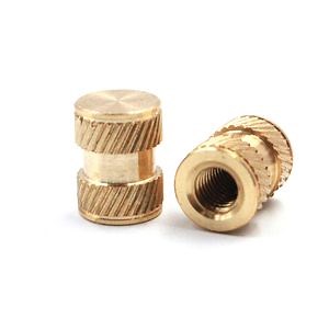 [Hot Item] Nut Insert Supplier Brass M2 M3 M5 M6 Knurled Nut Threaded Insert Nut