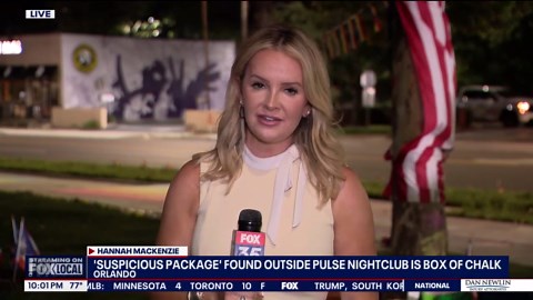 Suspicious package near Pulse memorial turns out to chalk