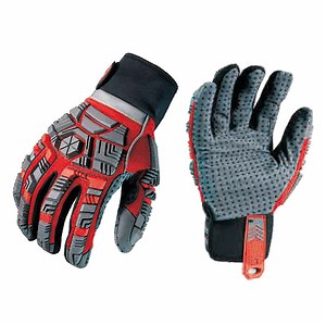 [Hot Item] Industrial Impact Anti Vibration Anti Slip Construction Work TPR Mechanical Hand Gloves
