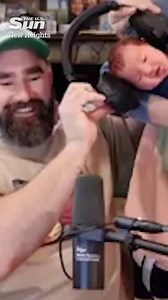 Emotional Travis Kelce fights back tears meeting new niece | The US Sun