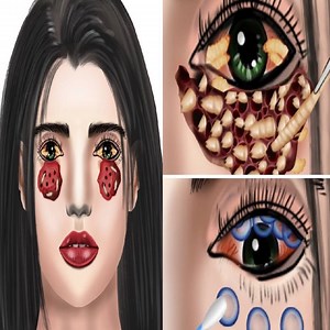 ASMR Removal Of 23 Layers Contact | Ahmeera Tate