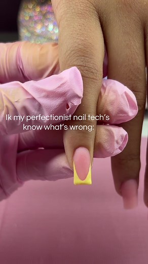 Perfectionist Nail Tech Struggles