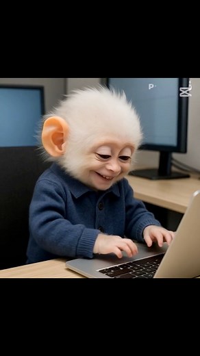So lovely 🥰 babe monkey typing computer 🐵 #meta #followersreelsfypシ゚viralシfypシ゚viralシalシ #highlightseveryonefollowers2025 #hilightseveryonefollowers #videoviralシ #foryoupagereels #followersreels #followme #highlighteveryone @highlight #followers Life of a fisherman @lifeofafisherman #reels | Life of a fisherman