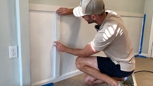 How to build a dead simple DIY wainscoting accent wall