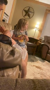 Shane is teaching Cadi our 3 yr old to shell peas from the garden! She’s got it down! | Amy Health Educator Harris