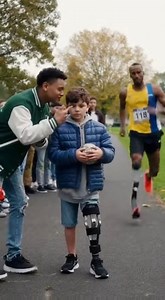 "THEY LAUGHED AT HIS BROKEN LEG. THEN THE WORLD CHAMPION STOPPED RUNNING AND KNELT IN THE DIRT. Chapter 1: The Sound of Metal on Gravel I hated the sound of the brace. It was a rhythmic, metallic clack-hiss that announced my arrival long before I actually reached a room. In the quiet hallways of Willow Creek Middle, it sounded like a ticking clock. In Oak Park on a Saturday morning, it sounded like a target. My mother, Sarah, was sitting on a bench twenty yards away, buried in a paperback novel 