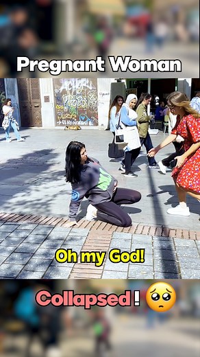 What If A Pregnant Woman Collapses! 🥺 #pregnant #socialexperiment #viralvideo #viralpost #viralreels #foryou #foryoupage | Who Cares?