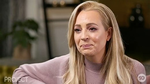Heartbreak as Carrie Bickmore breaks down in tears on The Project