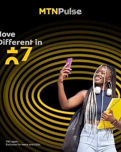 Study, stream and stay connected. Join MTN Pulse on the MTN App or dial 411#. Exclusive to Teens & U25s. #LetsOperate | MTN South Africa