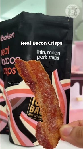 Bacon lovers, unite! Baken is here -- 100% real bacon, no substitutes. 🥓❤️#Baken #Snack #Bacon