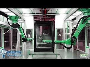 Robotics Solutions Highlight Reel - CMA Robotics Powder Coating compilation