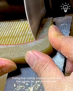 9.8K views · 77 reactions | Making a handmade classic comb 朗 | Sewing Tips | Facebook