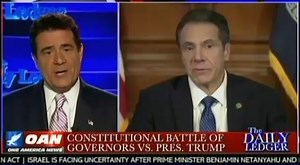 OAN host: I wish that Trump had authority over blue state governors