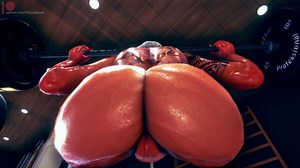 The Private Gym - Futanarian Shower (LuckyLynx)