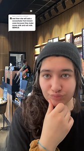 75K views · 1.1K reactions | Customer asks for REAL chocolate milk from a brown cow?! #nicolemariedlc #nicoledelacruz #comedy #drama #skit #pov #funny #music | Nicole de la Cruz | Facebook