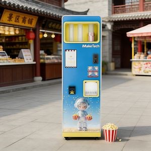 [Hot Item] Smart Popcorn Vending Machine with Remote Sales Monitoring Capability Popcorn Machine
