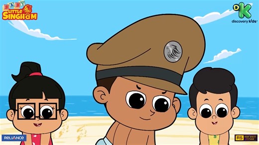 5.1K views · 65 reactions | Baby Little Singham ke beach side fun ne kardiya hai Jungli Joker ke naakh mai dum . Hasi se aapko loth poth karne aa gaye hai babies 藍 Dekhiye babies ke masti bhare adventures only on Baby Little Singham. #babylittlesingham #cartoon #babies #discoverykids #cartoonvideos #ChaddiMeinKaun #cartooncharacters #hindicartoon #kidscartoon #DiscoveryKidsIndia #cartoonforkids #babycartoon #kids #kidsvideo #topmoments #Singham #babies | Discovery Kids India | Facebook