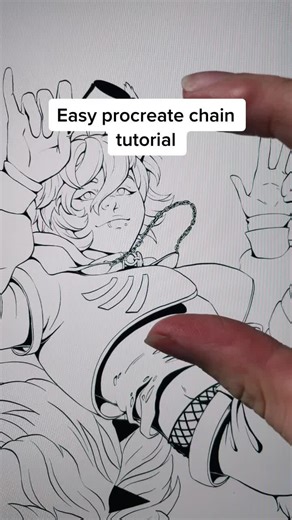 Procreate Tutorial: Drawing Chains Like a Pro