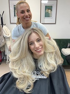 Aranyhajú Hanna Part 2 . #hairtransformation #hair #beforeandafter #blondehair #vecses | Riba Patonai Eva