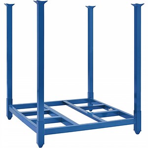 [Hot Item] Heavy Duty Transport Storage Steel Metal Stacking Movable Post Pallet Racks Stillage