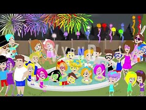 Goanimate 4th of july pool party