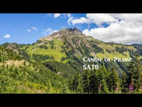 Canon of Praise, Pachelbel, SATB, FlStr- Pf