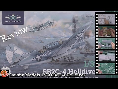 Infinity Models 1/32 SB2C-4 Helldiver review