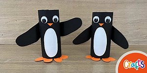 Make a Cardboard Tube Penguin Activity