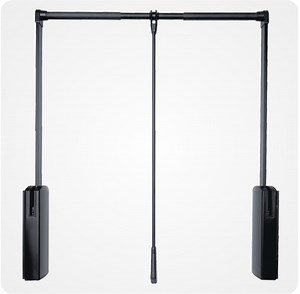 [Hot Item] G11 New Arrival Double Soft Close Pull Down Wardrobe Lifter Clothes Hangers Closet Organized System Racks