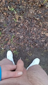 First time outside on camera pissing