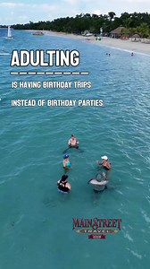 Are you turning Adult on your next birthday? 1-800-593-1262 #mainstreettravelco #travel #caribbean #birthday #birthdaycelebration | Main Street Travel, LLC