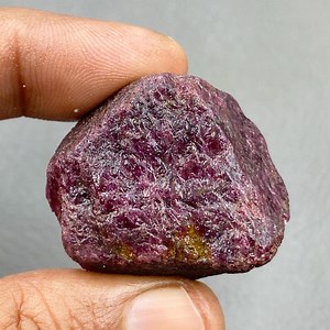 Raw Red Ruby Specimen: 204 Carat Karnataka Ruby Crystal - Etsy