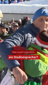 11K views · 65 reactions | ⛷️Stadionsprecher:innen sind das Herz...