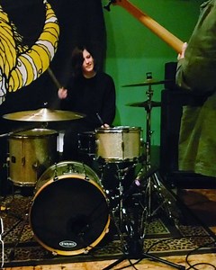 Fuck the patriarchy, the future is female. @slobtheband killed it at @berserkerdetroit #femalesarestrongashell | Hip In Detroit