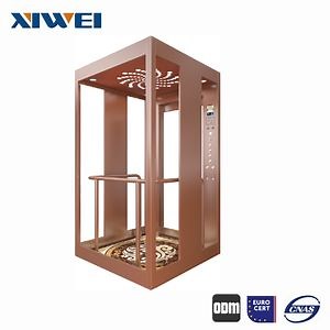 [Hot Item] High Quality Customizable Four Xiwei Container Shipping China Home Lift Panoramic Elevator Xw-V17